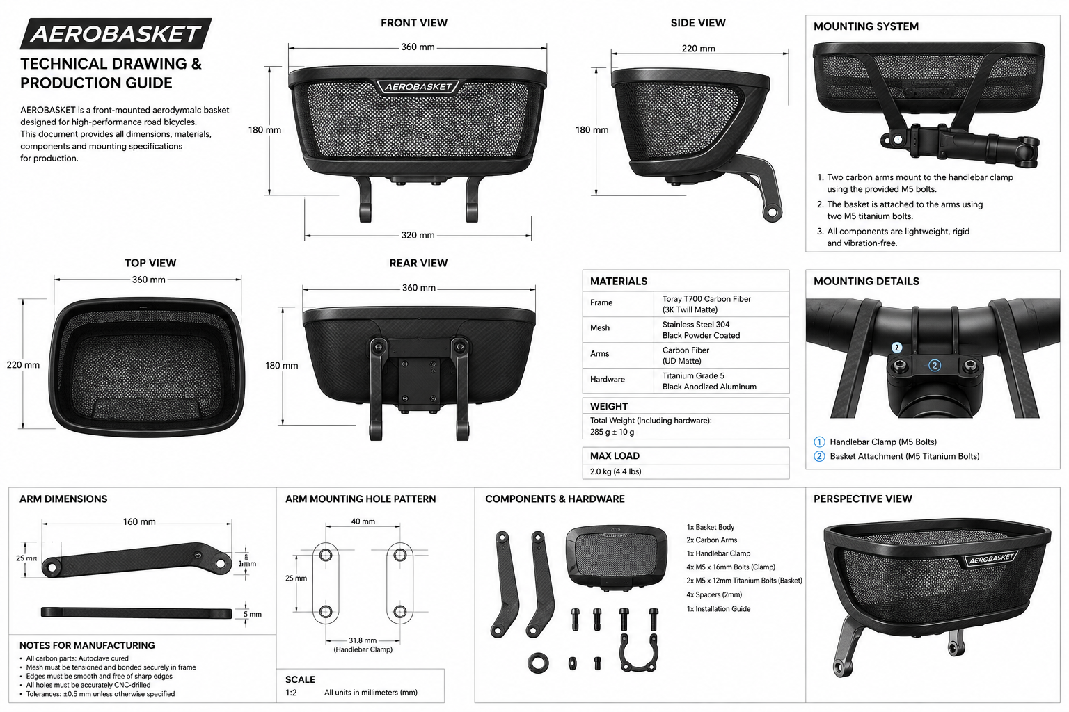 AEROBASKET technical concept drawing